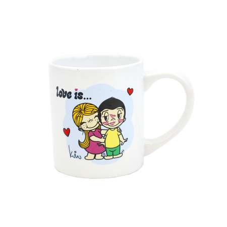 Кружка в подарочной упаковке "Love is...", 220 мл, фарфор 2