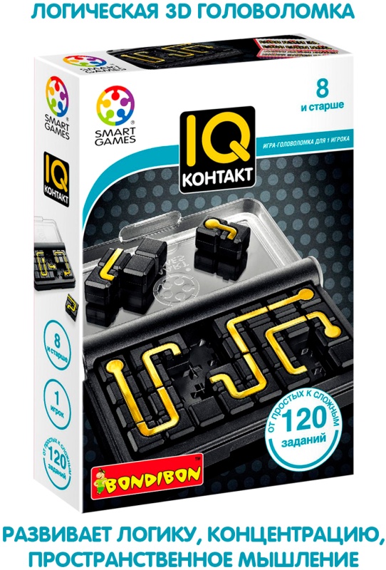 Логическая игра Bondibon IQ -Контакт 2