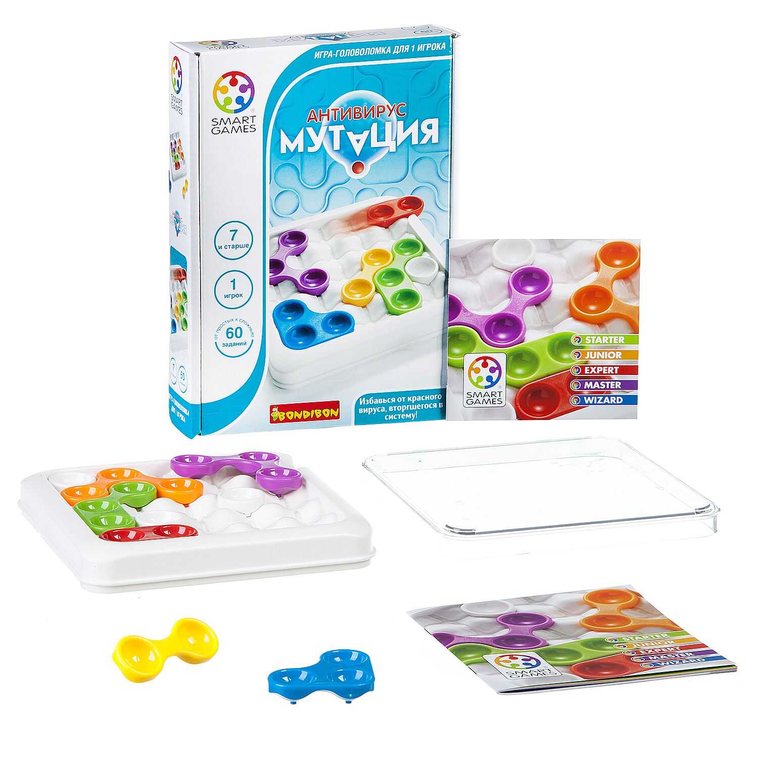 Логическая игра Bondibon Антивирус. Мутация, арт. SG 435 RU. 2
