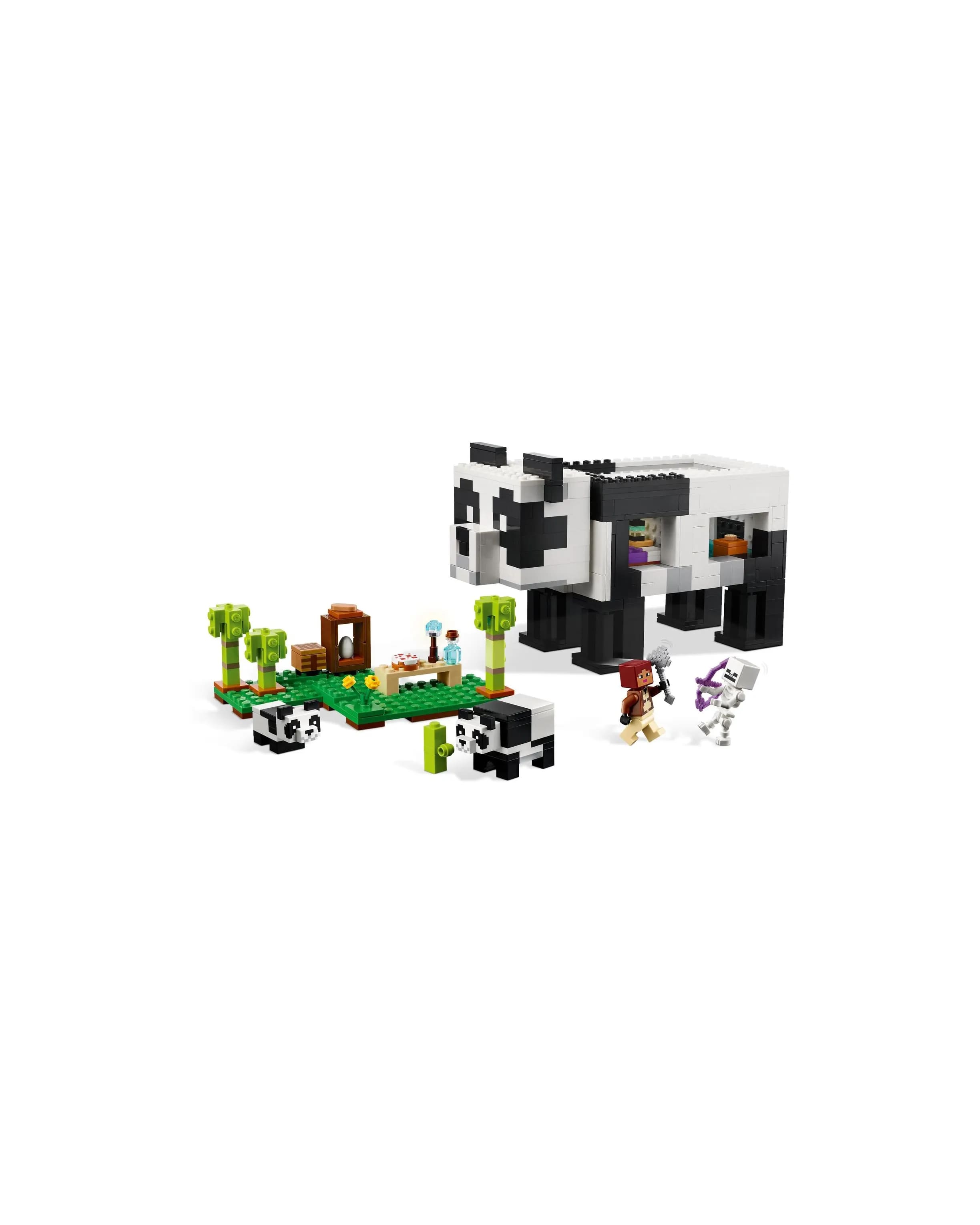 Конструктор LEGO Minecraft "Дом панды" 3