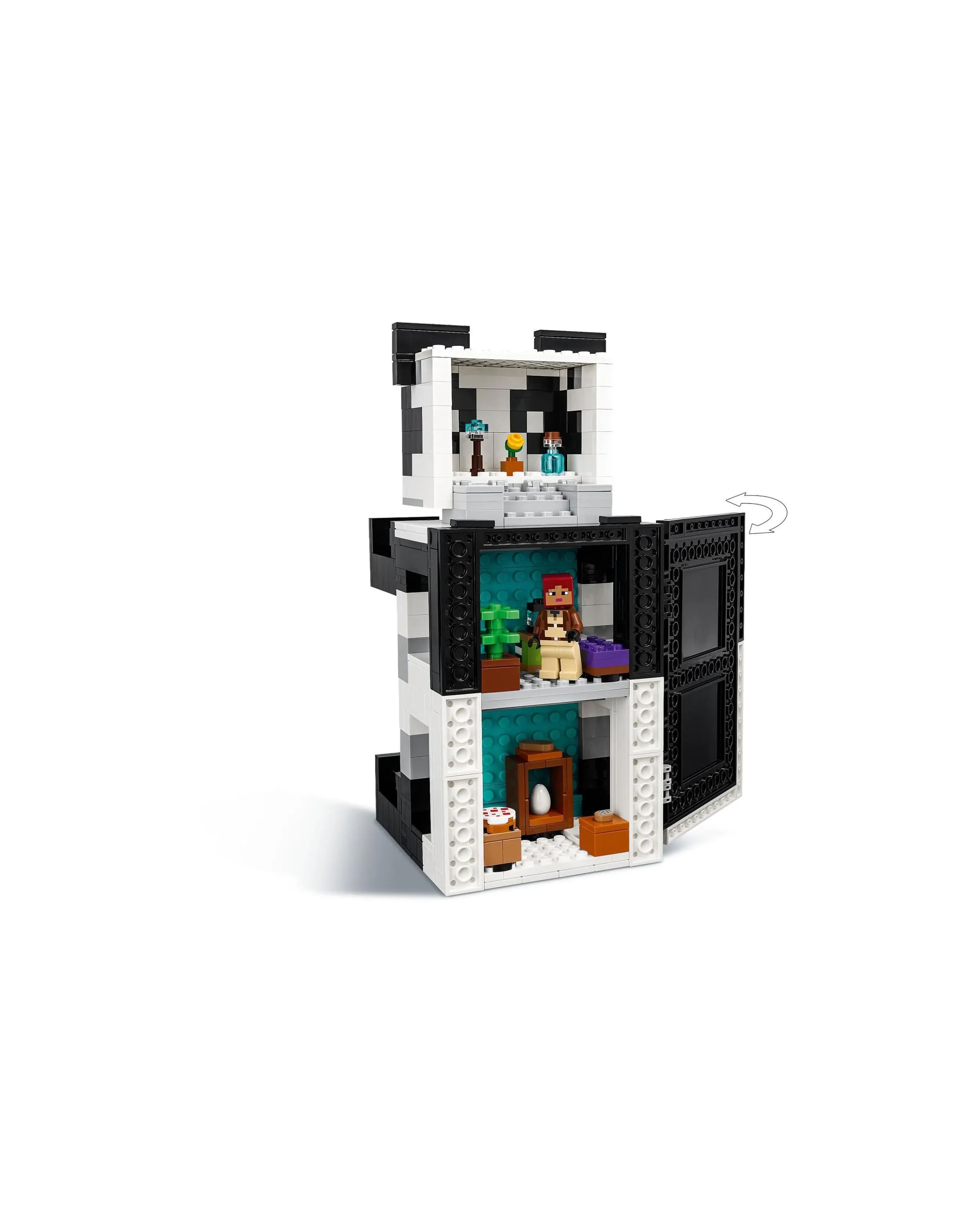 Конструктор LEGO Minecraft "Дом панды" 4