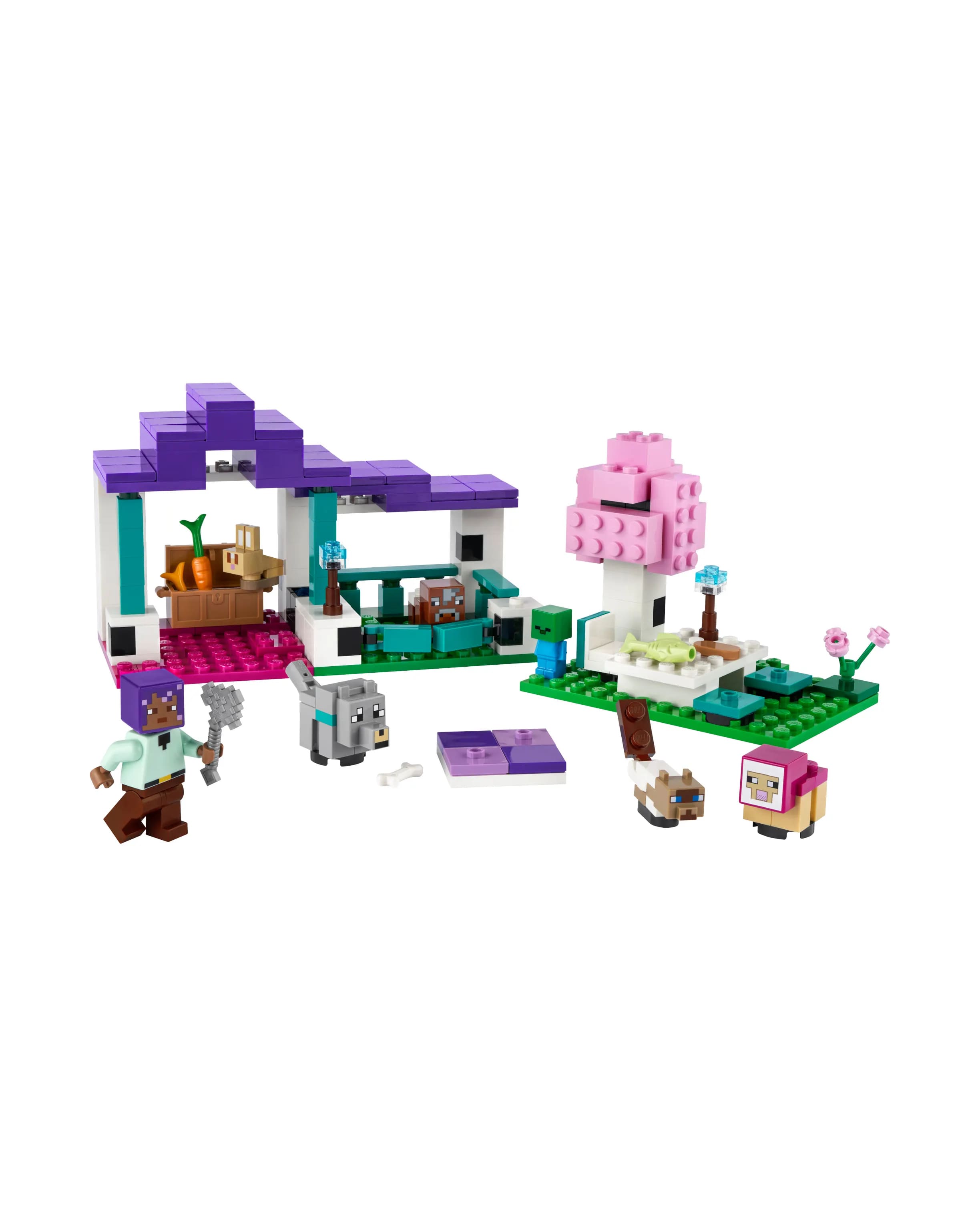 Конструктор LEGO Minecraft "Приют для животных" 2
