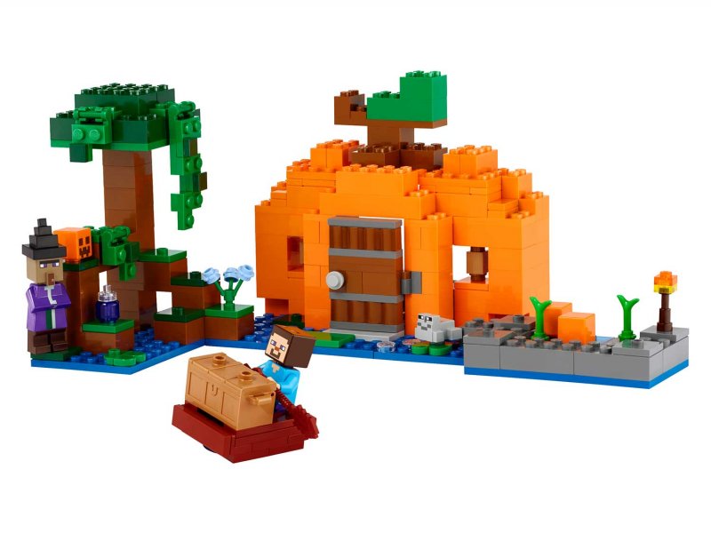 Конструктор LEGO Minecraft "Тыквенная ферма" 2