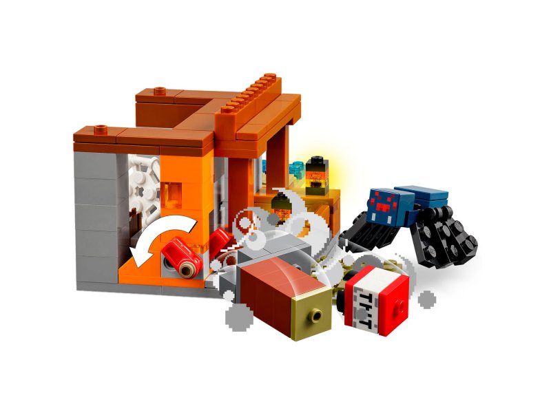 Конструктор LEGO Minecraft "Экспедиция на рудник "Броненосец"" 2