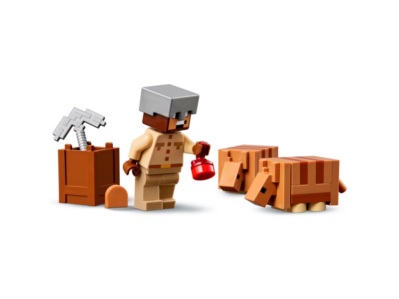 Конструктор LEGO Minecraft "Экспедиция на рудник "Броненосец"" 3