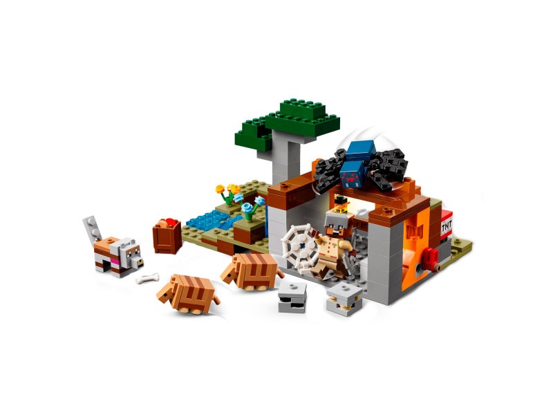 Конструктор LEGO Minecraft "Экспедиция на рудник "Броненосец"" 5