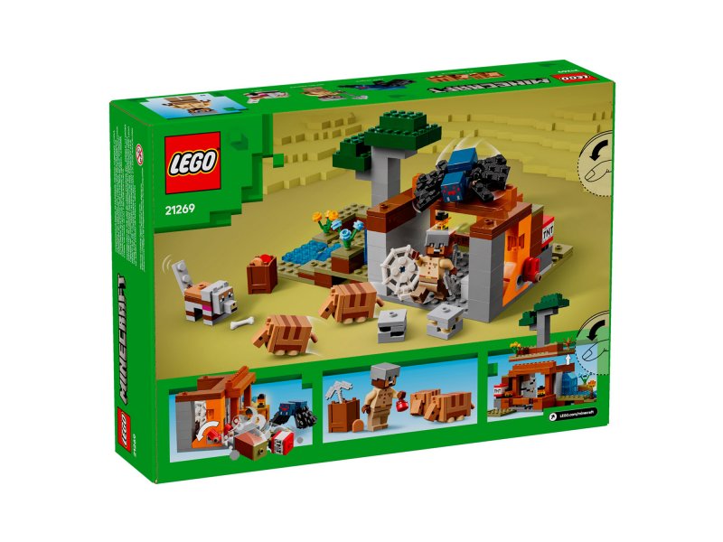 Конструктор LEGO Minecraft "Экспедиция на рудник "Броненосец"" 6