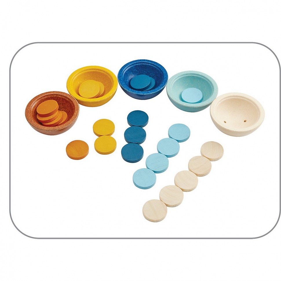 Развивающая игра PlanToys «Счёт и сортировка» 2