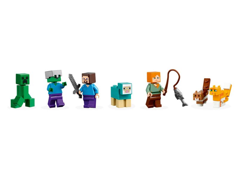 Конструктор LEGO Minecraft "Ящик для крафта 4.0" 3