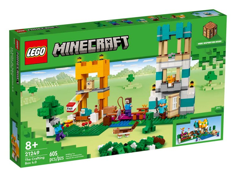 Конструктор LEGO Minecraft "Ящик для крафта 4.0" 4