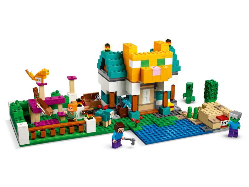 Конструктор LEGO Minecraft "Ящик для крафта 4.0" 2