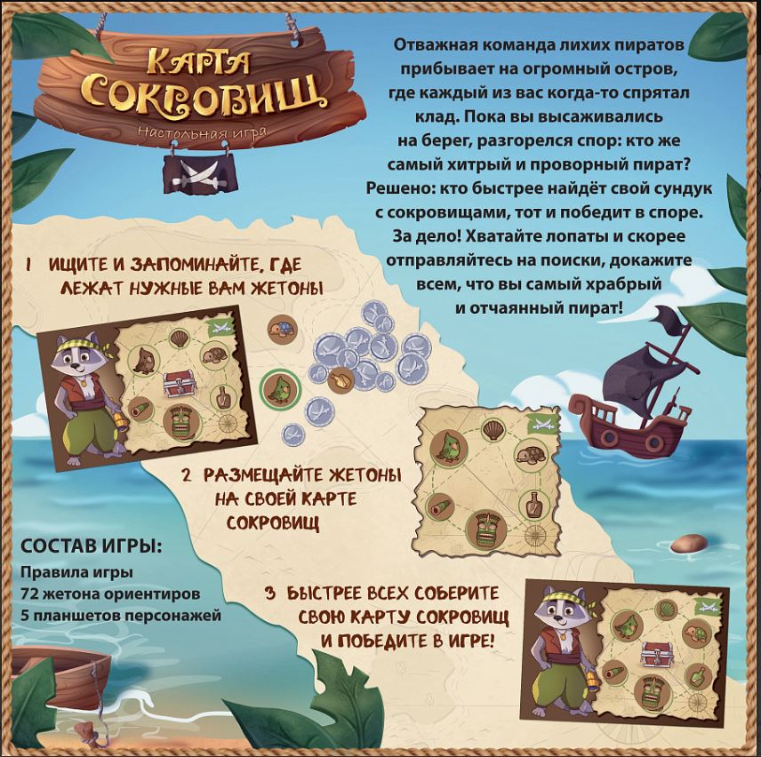 Карта сокровищ 2