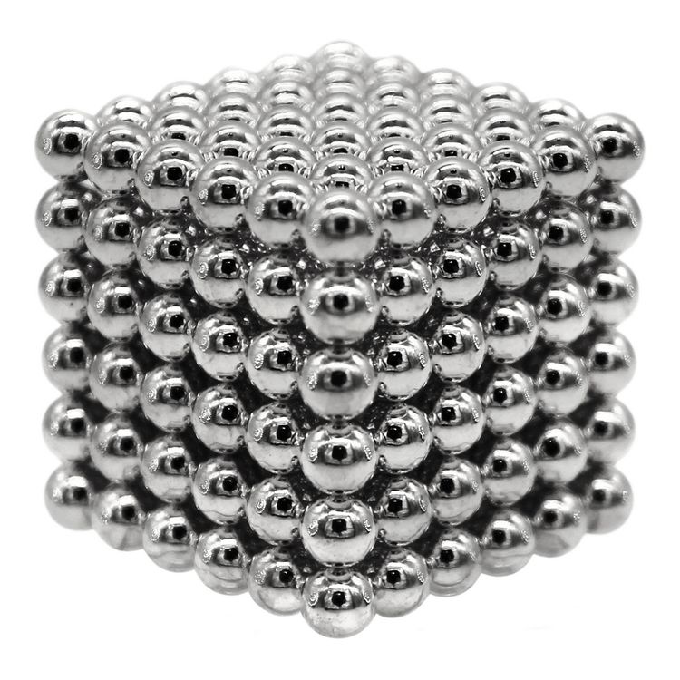 Магнитный куб Magnetic Cube, стальной, 216 шариков, 5 мм 2
