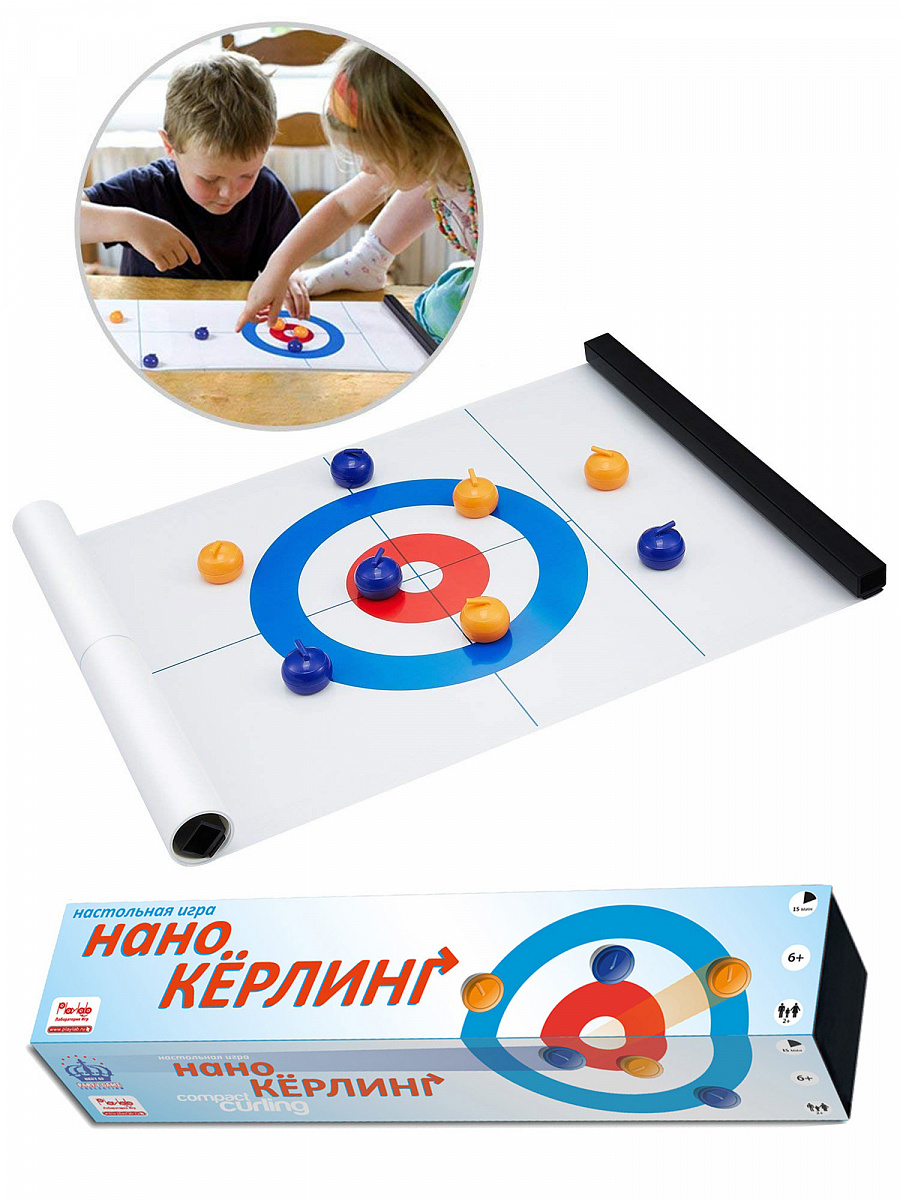 PlayLab Игра "Нано-Кёрлинг" в тубусе 4