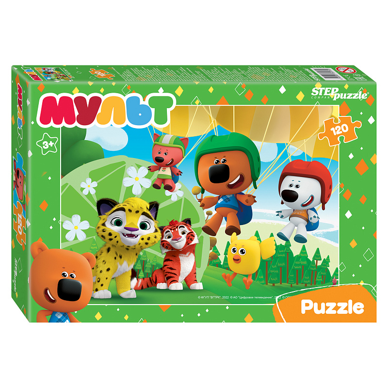 Мозаика "puzzle" 120 "Мульт. Ми-ми-мишки. Сказочный патруль и др. " (0+ Медиа) 1
