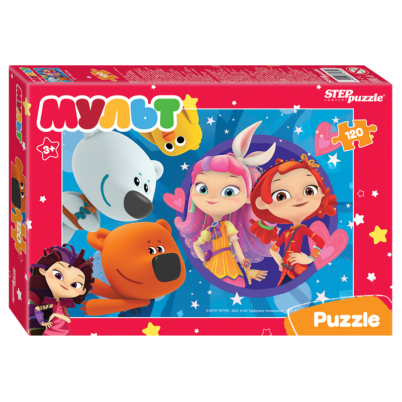 Мозаика "puzzle" 120 "Мульт. Ми-ми-мишки. Сказочный патруль и др. " (0+ Медиа) 2