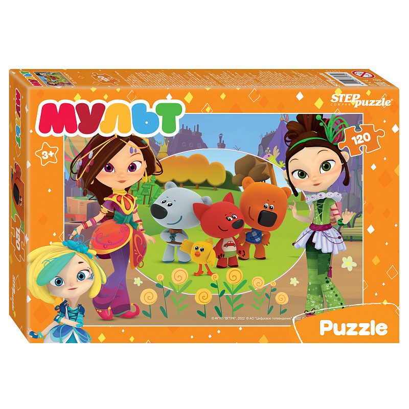 Мозаика "puzzle" 120 "Мульт. Ми-ми-мишки. Сказочный патруль и др. " (0+ Медиа) 3