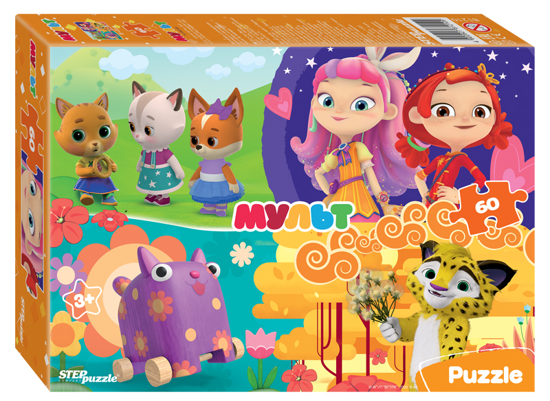 Мозаика "puzzle" 60 "Сказочный патруль и др. Мульт" (0+ Медиа) 1