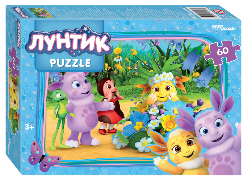 Мозаика "puzzle" 60 "Лунтик (new 1)" (Мельница) 1