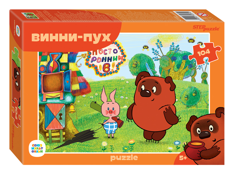 Мозаика "puzzle" 104 "Винни Пух" (С/м) 1