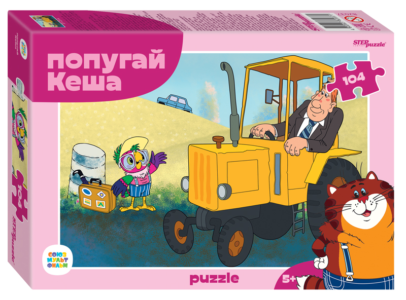 Мозаика "puzzle" 104 "Попугай Кеша" (С/м) 1