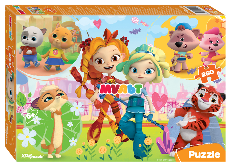 Мозаика "puzzle" 260 "Сказочный патруль и др. Мульт" (0+ Медиа) 1