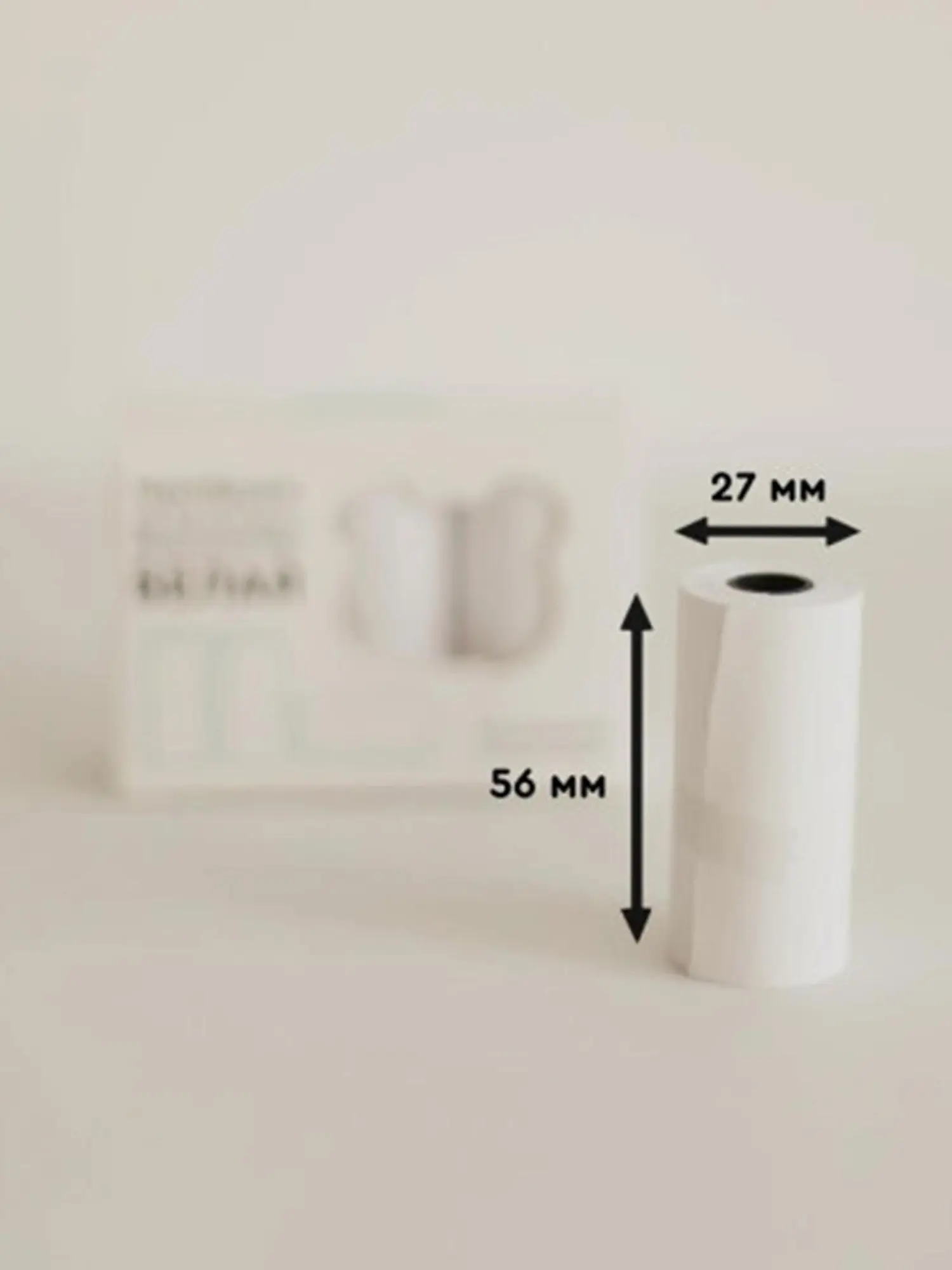 Термобумага белая для фотоаппарата LUMICAM PRINTY 03-PWH 3