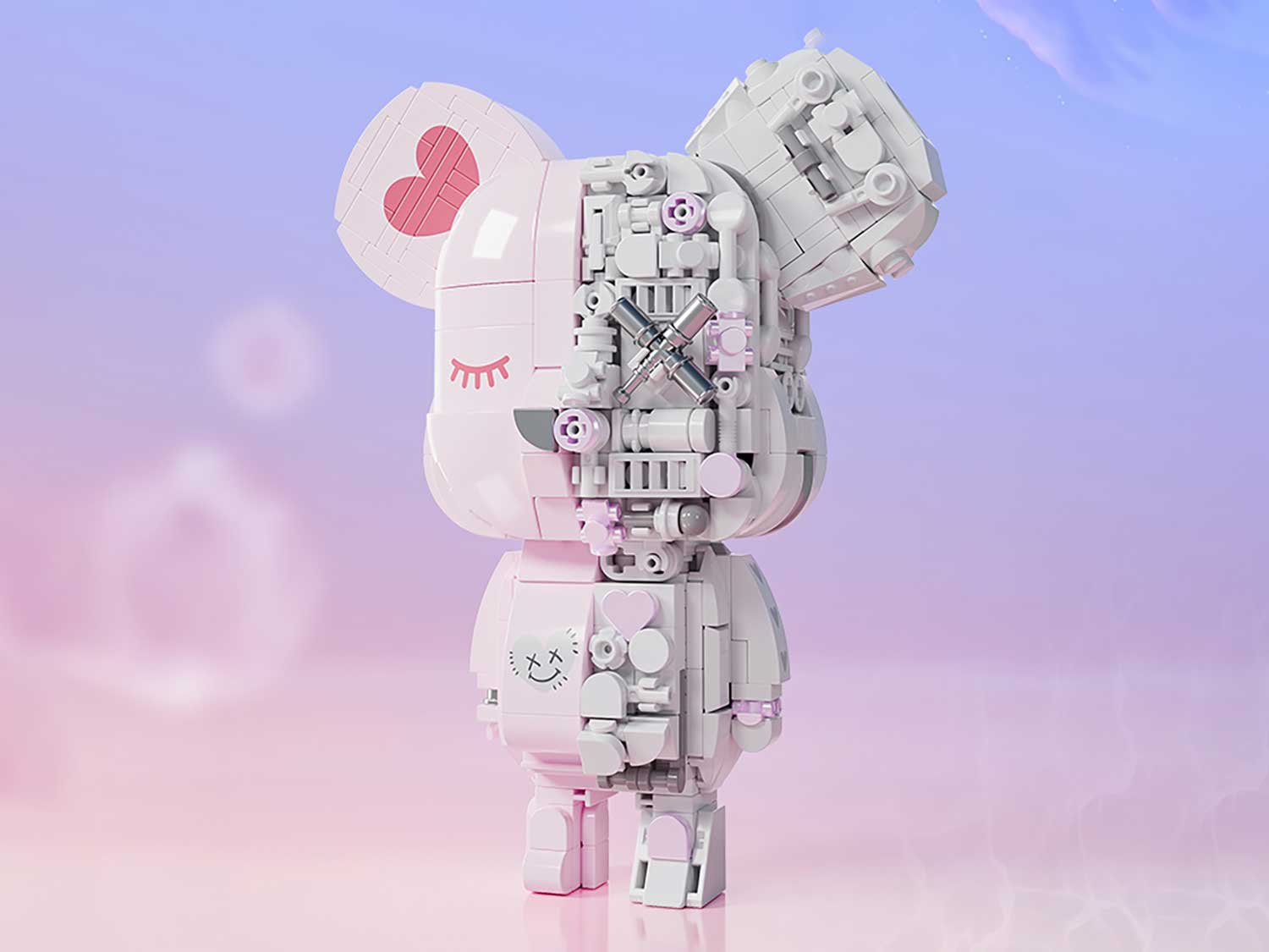 Конструктор Jaki «Bearbrick» 3