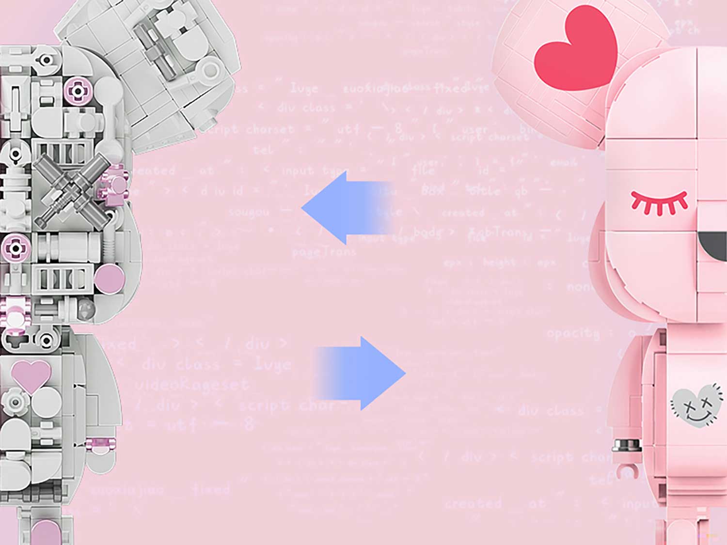 Конструктор Jaki «Bearbrick» 4