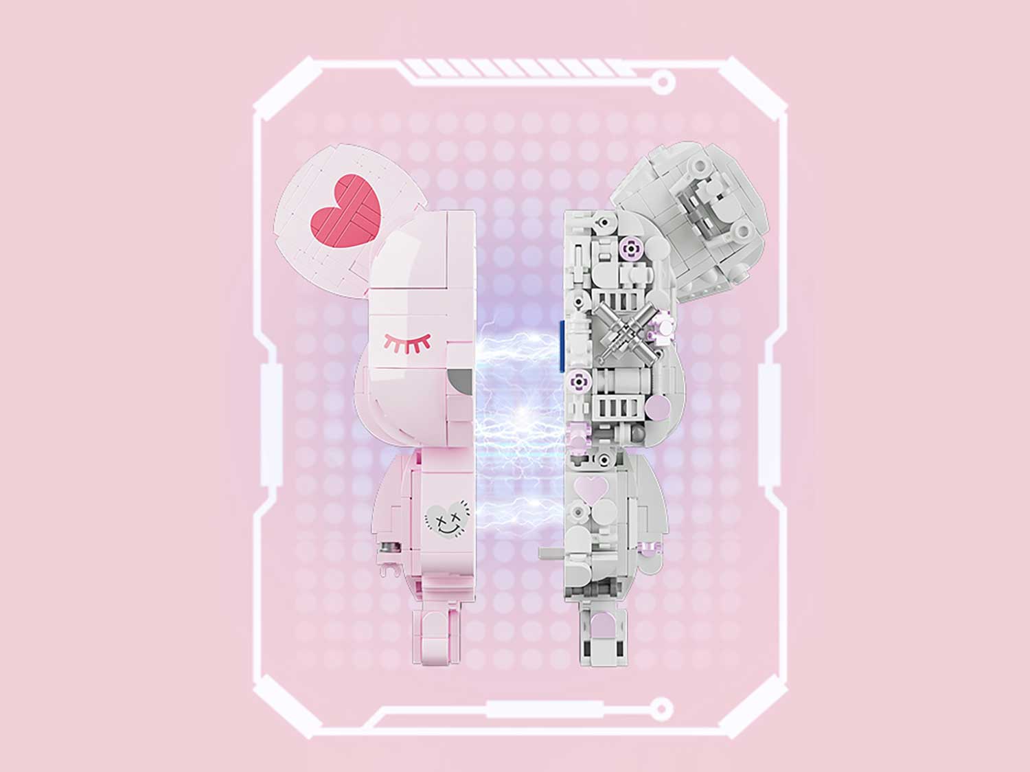 Конструктор Jaki «Bearbrick» 5
