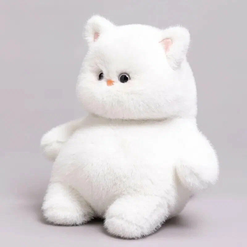 Толстый кот пушистый интерьерная игрушка 3