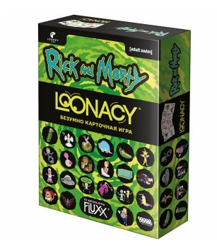 Loonacy/Лунаси: Рик и Морти.Настольная игра