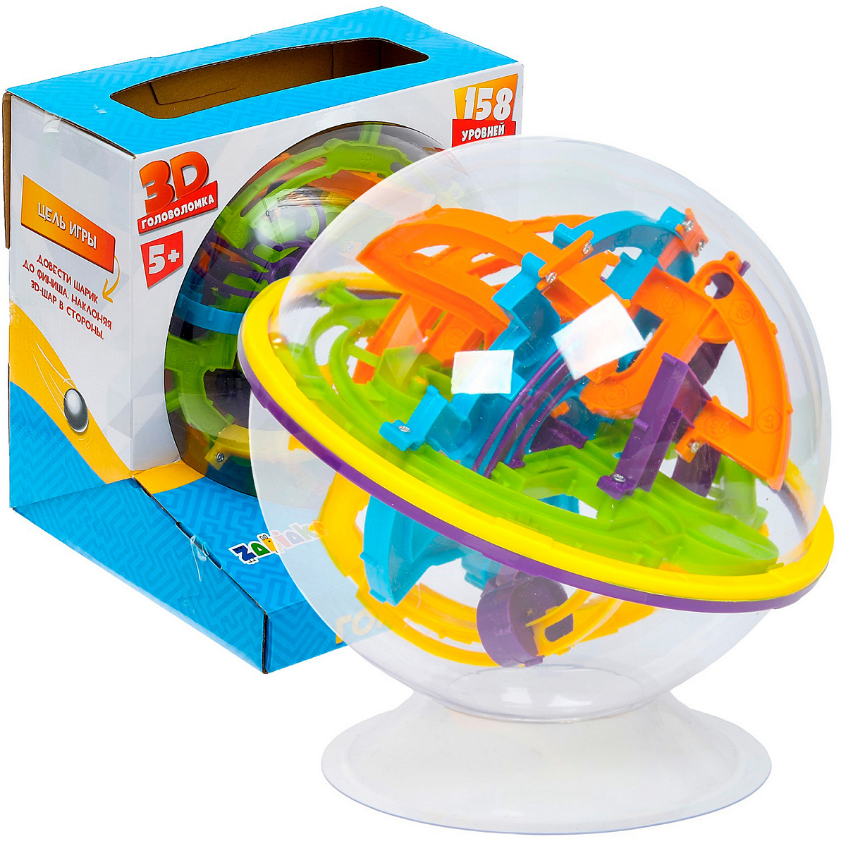 Шар-Лабиринт 3D «Лабиринтус» Smart, 158 шагов 1