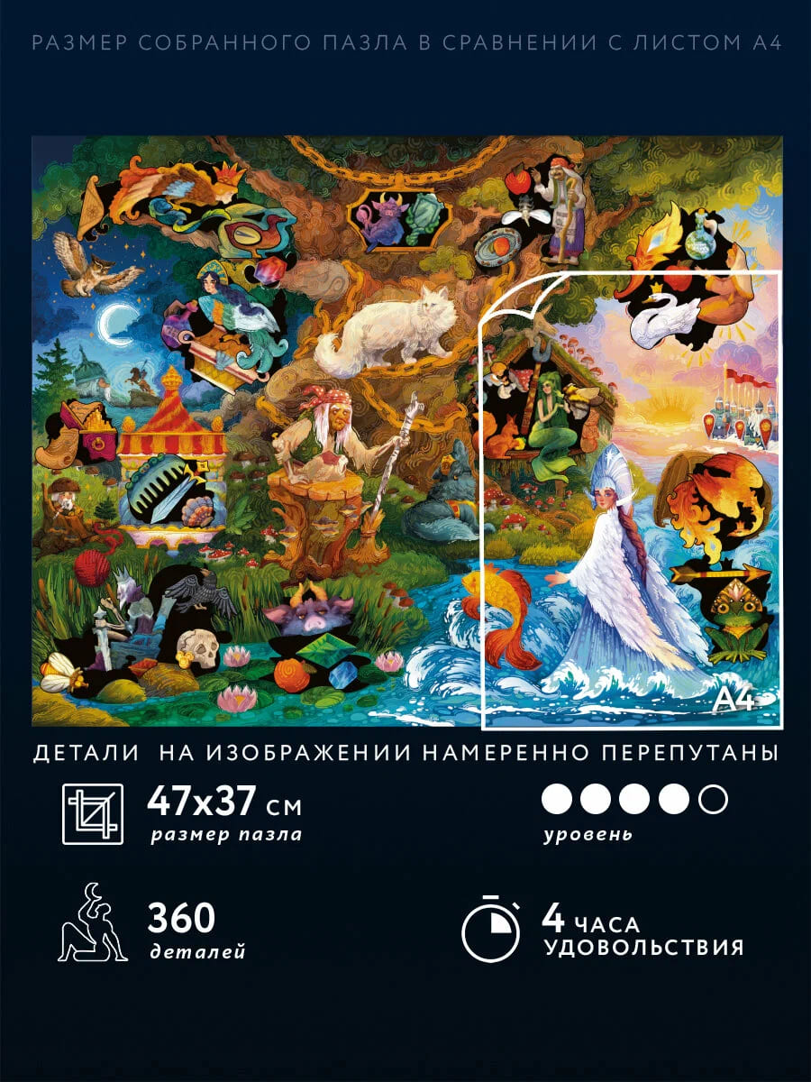 Загадки Пушкина. Пазл 3