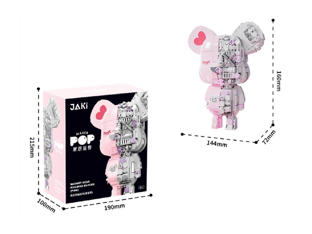 Конструктор Jaki «Bearbrick»
