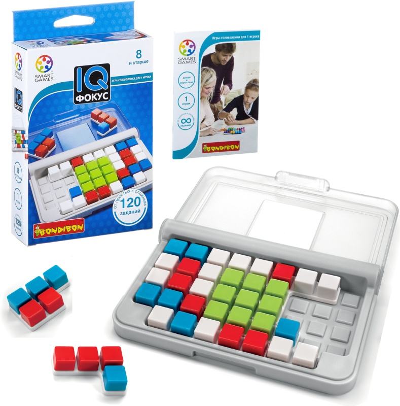 Логическая игра Bondibon IQ -Фокус
