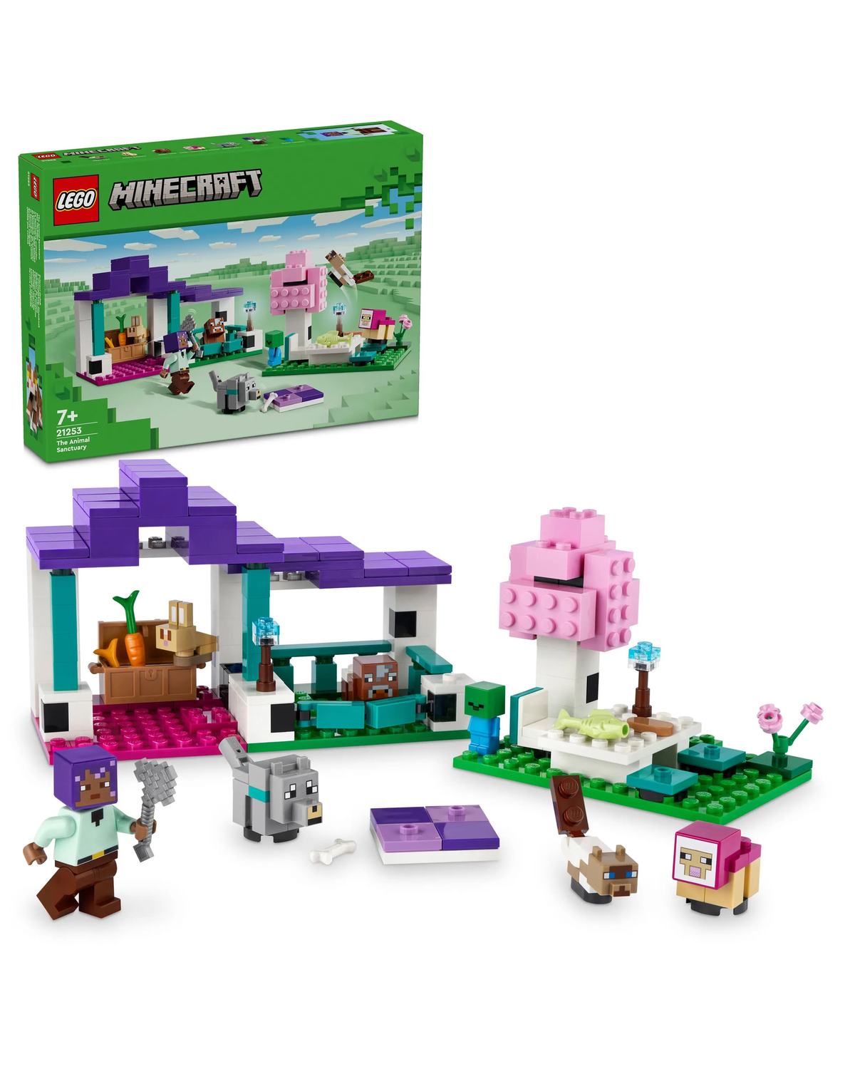 Конструктор LEGO Minecraft "Приют для животных"