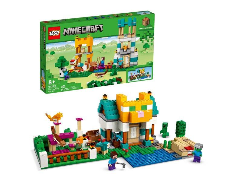 Конструктор LEGO Minecraft "Ящик для крафта 4.0"