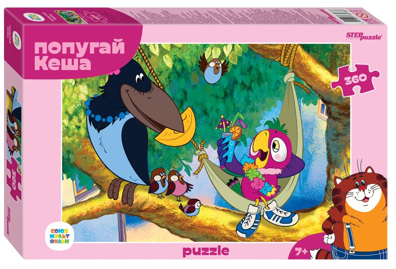 Мозаика "puzzle" 360 "Попугай Кеша (new)" (С/м)