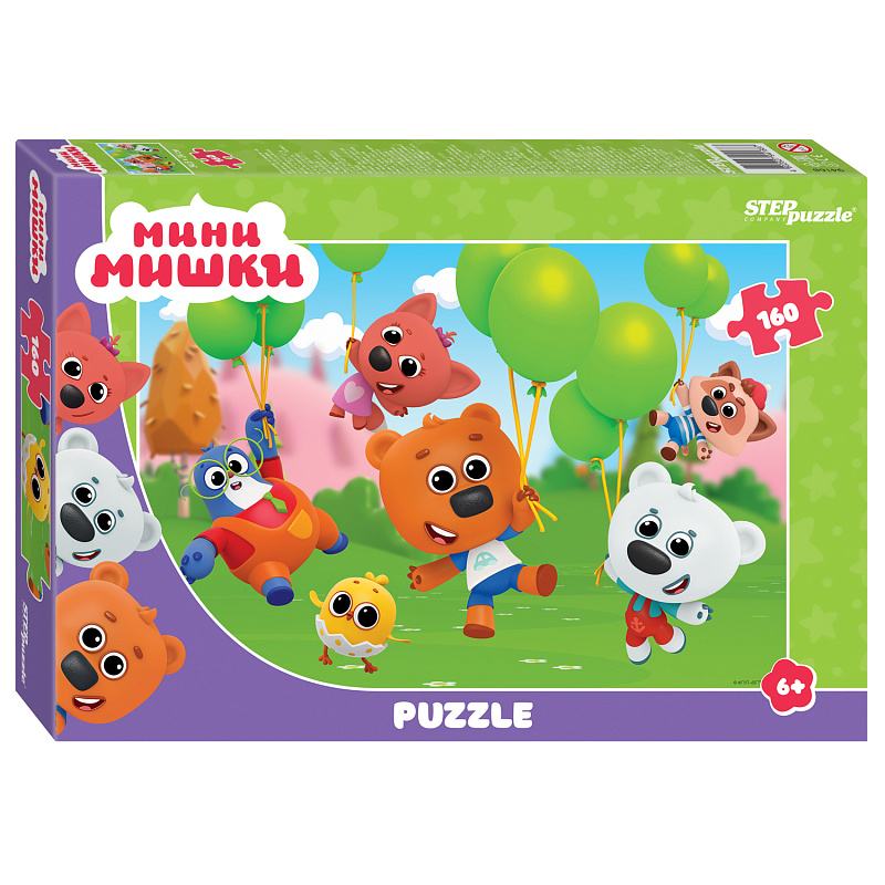 Мозаика "puzzle" 160 "Мини мишки" (0+ Медиа)