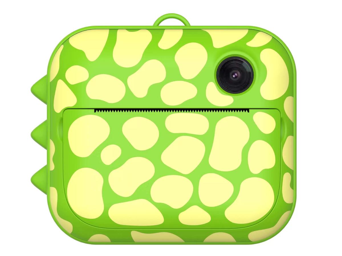 Фотоаппарат моментальной печати LUMICAM DK04 PRINTY (GREEN DINO)