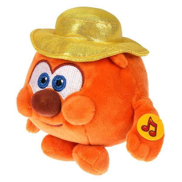 Игрушка мягкая "Смешарики" Копатыч 13см, муз. чип